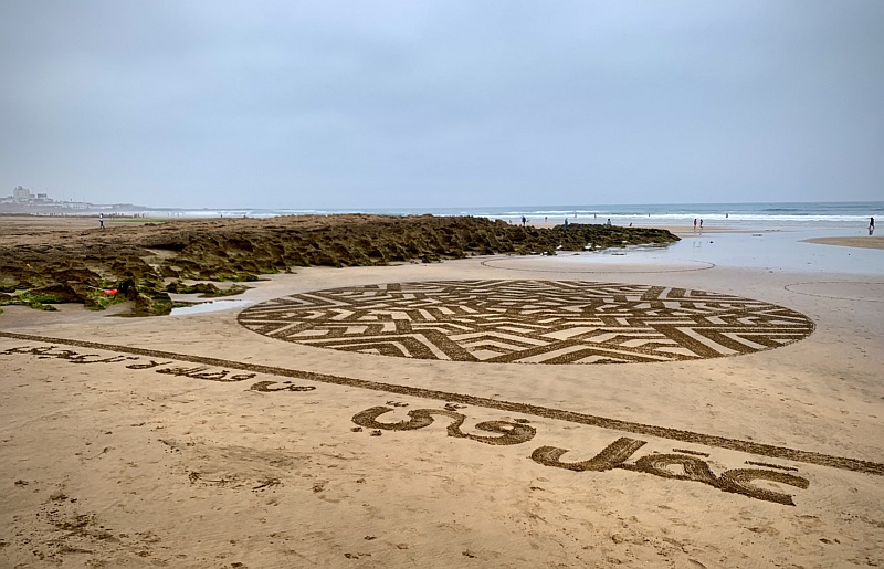 Morocco Rake Art