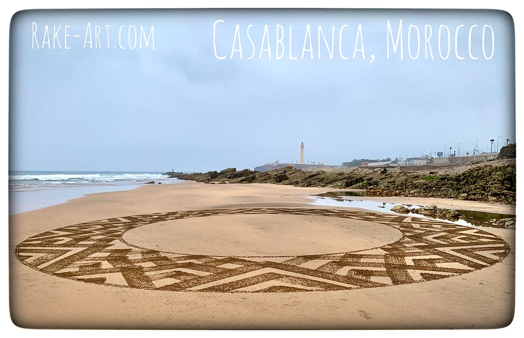 Morocco Rake Art