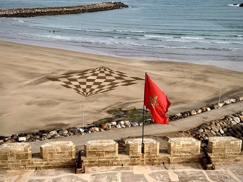 Morocco Rake Art